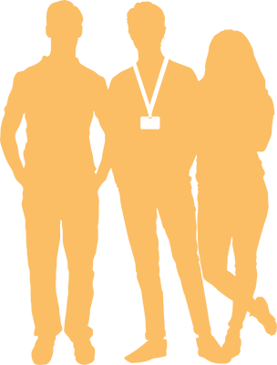 volunteering silhouette